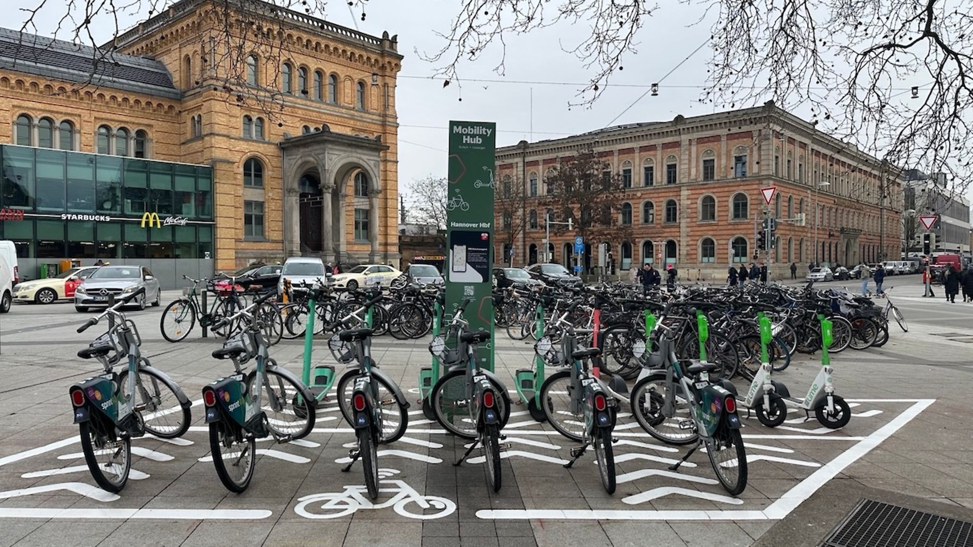 Mobility Hub am Hannover Hbf