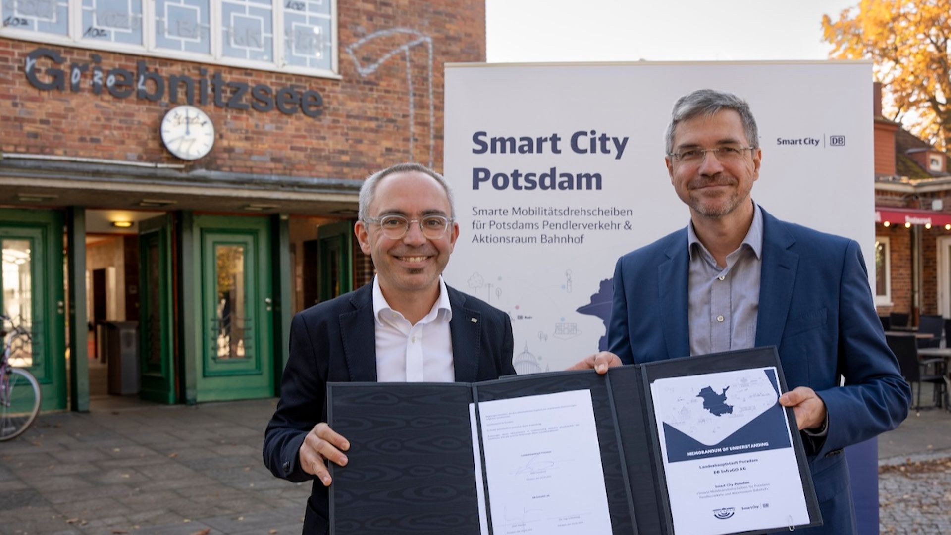 Smart City-Partnerschaft Deutsche Bahn und Stadt Potsdam